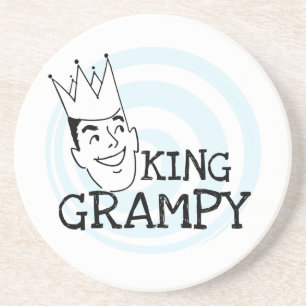 Posavasos De Arenisca Camisetas y regalos del rey Grampy