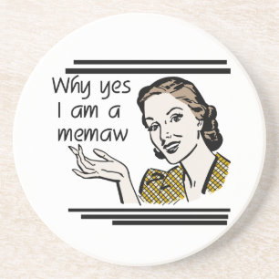 Posavasos De Arenisca Camisetas y regalos retros de Memaw
