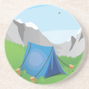 Posavasos De Arenisca Campamento