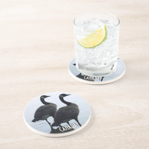 Posavasos De Arenisca Canadá Personalizado de la montaña rusa de la mont