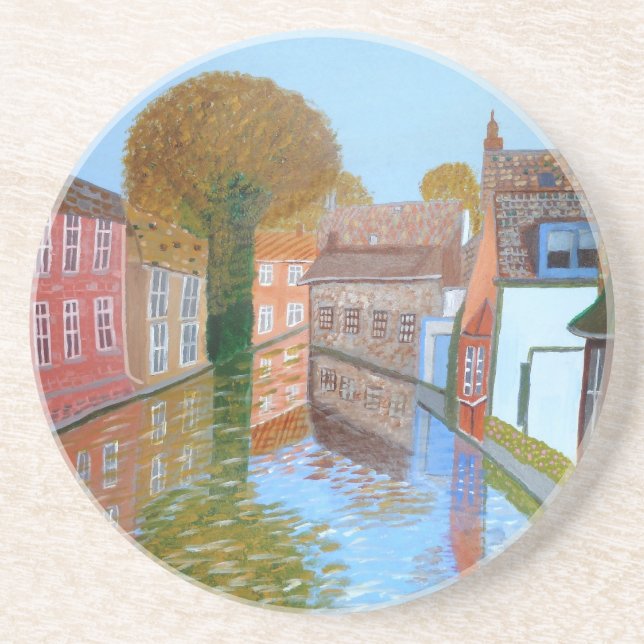 Posavasos De Arenisca Canal de Brujas (Frente)