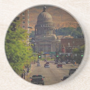 Posavasos De Arenisca Capital estatal en Boise, Idaho