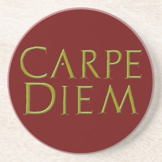 Posavasos De Arenisca Carpe Diem Coaster