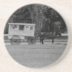 Posavasos De Arenisca Carrito de Dulces Romano