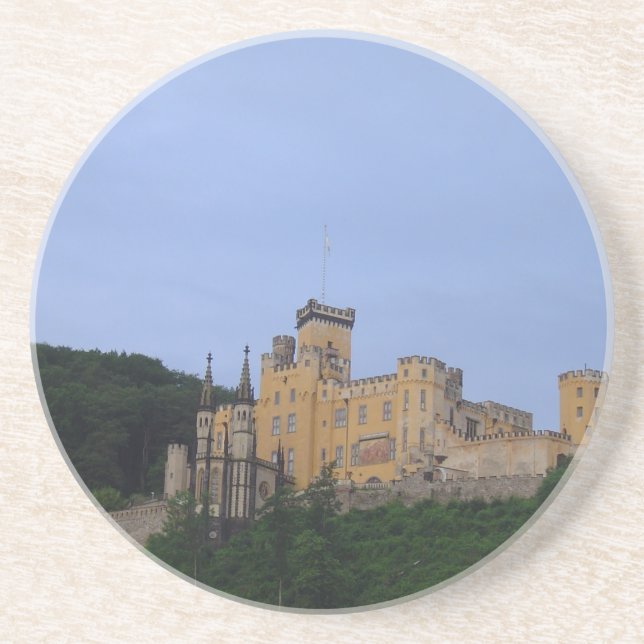 Posavasos De Arenisca Castillo Stolzenfels (Frente)