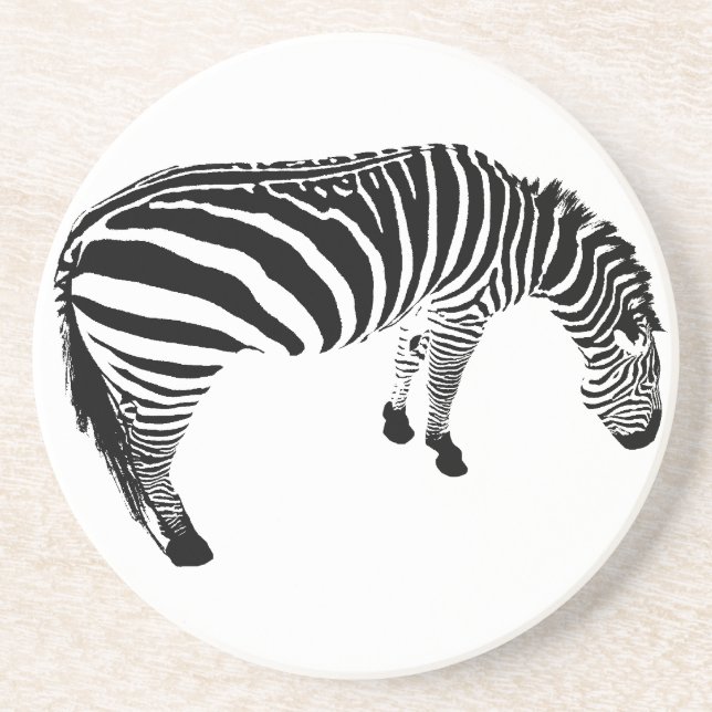 Posavasos De Arenisca cebra (Frente)