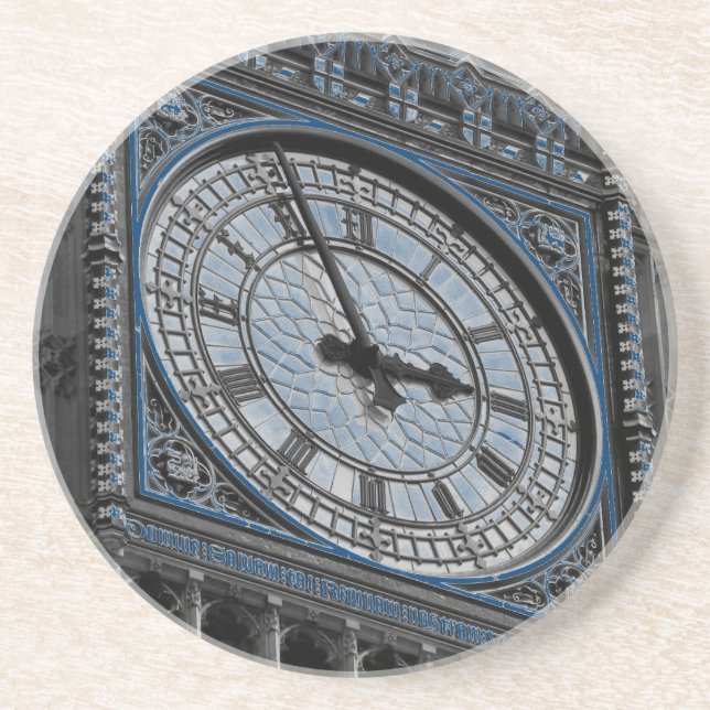 Posavasos De Arenisca Cerrar Big Ben Clock Tower Travel Europe (Frente)