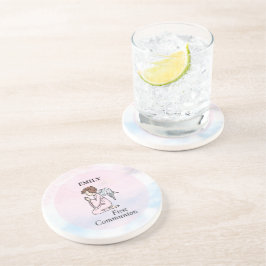 Posavasos De Arenisca Chica, primer ángel de la comunión