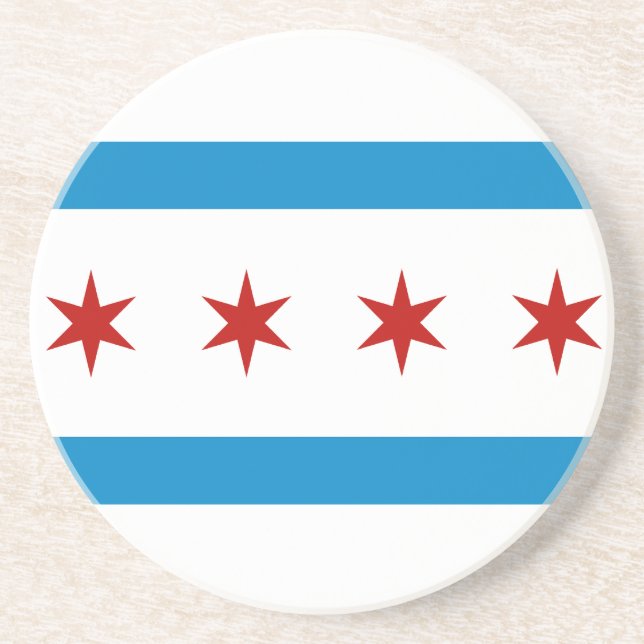 POSAVASOS DE ARENISCA CHICAGO (Frente)