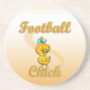 Posavasos De Arenisca Chick de fútbol