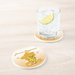 Posavasos De Arenisca Chick higiénico dental #10
