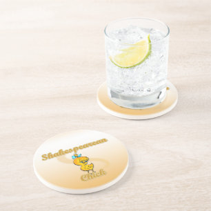 Posavasos De Arenisca Chick shakespeareano