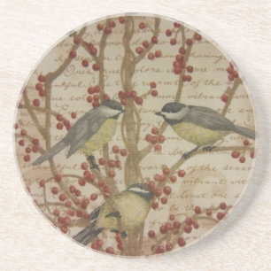 Posavasos De Arenisca Chickadees