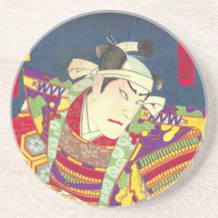 Posavasos De Arenisca Chikanobu Samurai 1:5