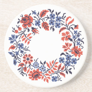 Posavasos De Arenisca Ciclo de flores