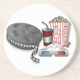 Posavasos De Arenisca Cine 3D