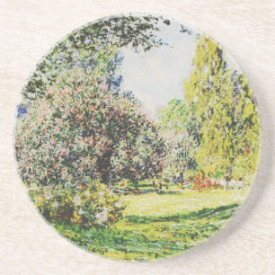 Posavasos De Arenisca Claude Monet - El parque Monceau