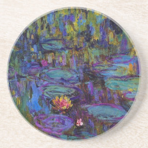 Posavasos De Arenisca Claude Monet Water Lillies 1917