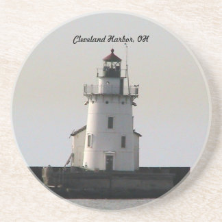 Posavasos De Arenisca Cleveland Lighthouse Coaster