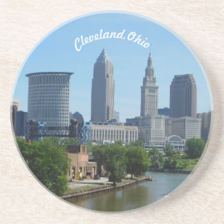 Posavasos De Arenisca Cleveland, montaña arenisca de OH Riverview