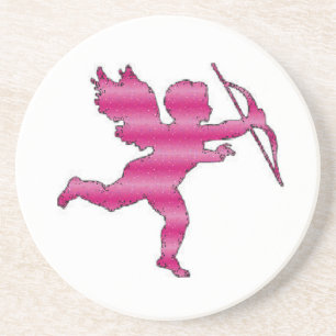 Posavasos De Arenisca Coaster Cupid Pink