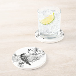 Posavasos De Arenisca Coasters de Woodpecker