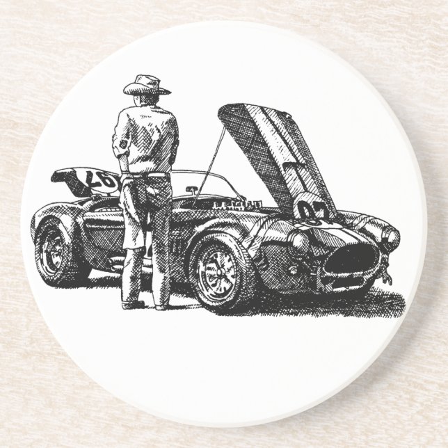 Posavasos De Arenisca Cobra (Frente)