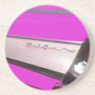 Posavasos De Arenisca Coche clásico: Bel Air de Chevrolet