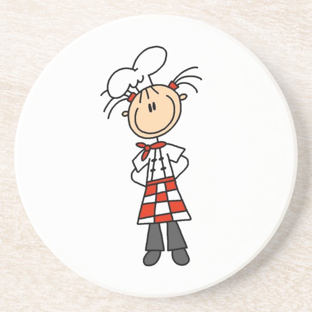 Posavasos De Arenisca Cocinera (Frente)
