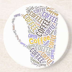 Posavasos De Arenisca Coffee Mug Word Art