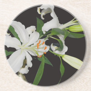Posavasos De Arenisca Colección Artística de Lirios-1