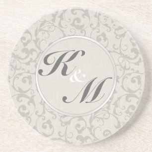 Posavasos De Arenisca Colección SmartElegance Gray Boda