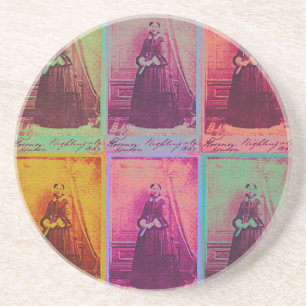 Posavasos De Arenisca Colores de Florence Nightingale