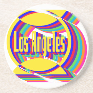 Posavasos De Arenisca Colores de Los Ángeles Combo 1