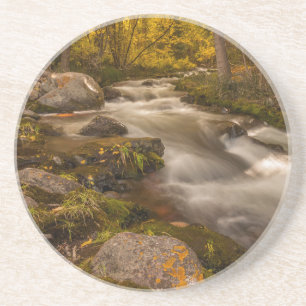 Posavasos De Arenisca Colores de otoño en Crestone Creek