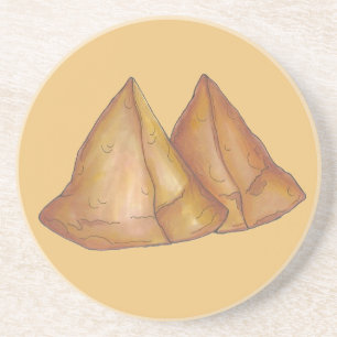 Posavasos De Arenisca Comida india Vegetable Cocina vegetariana Samosas
