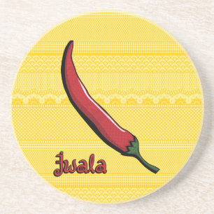 Posavasos de arenisca con chile Jwala