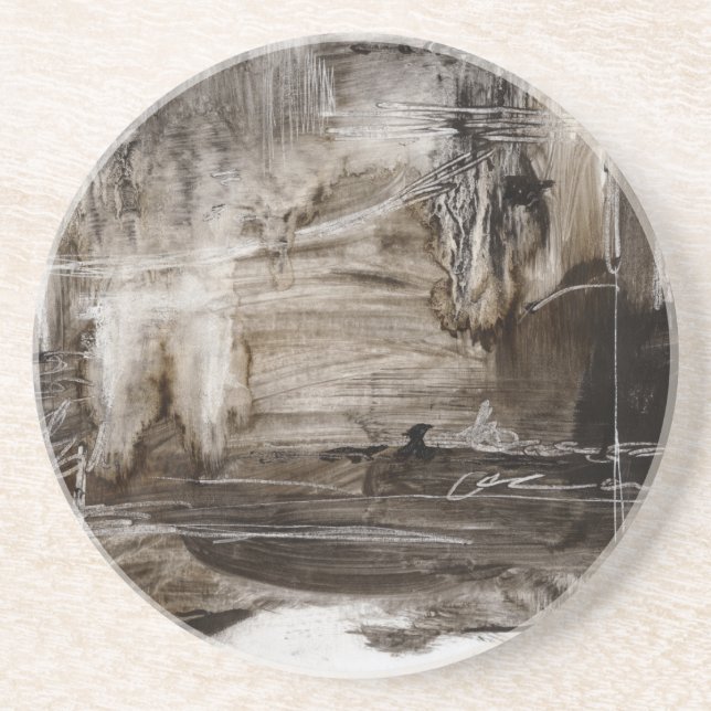 Posavasos De Arenisca Continuo I (Frente)