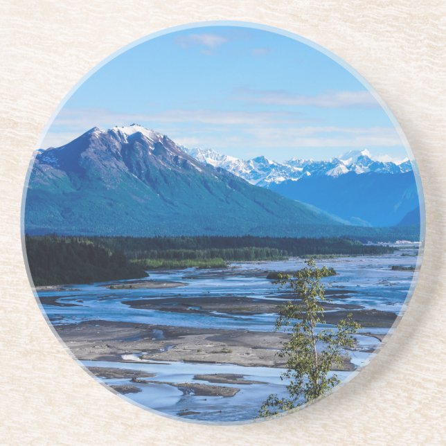 Posavasos De Arenisca Cordillera de Denali (Frente)
