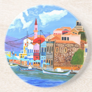 Posavasos De Arenisca Costa griega