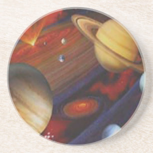 Posavasos De Arenisca Costura espacial