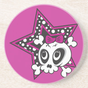 Posavasos De Arenisca Cráneo femenino de Emo