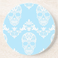cráneos victorianos azules