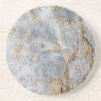 Posavasos De Arenisca Cristal de cuarzo gris clásico
