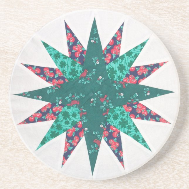 Posavasos De Arenisca Cuello de brújula de Mariner (3) (Frente)