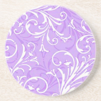 Posavasos De Arenisca Cuenca Ornamental Púrpura