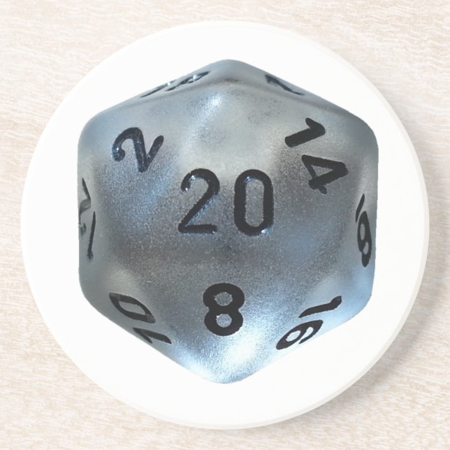 POSAVASOS DE ARENISCA D20 (Frente)