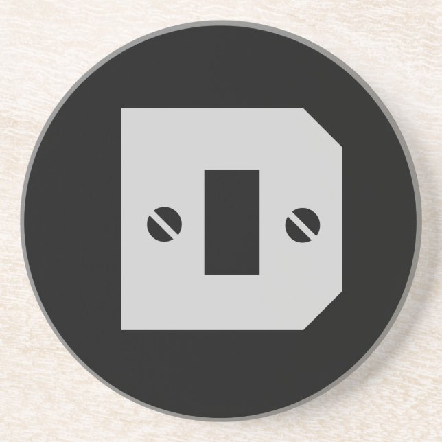 Posavasos De Arenisca D Coaster (Frente)