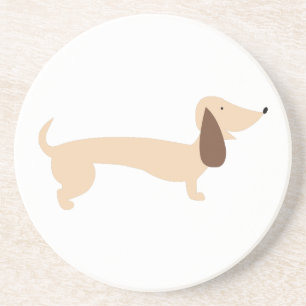 Posavasos De Arenisca Dachshund