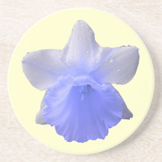 Posavasos De Arenisca Daffodil Blue Coasters
